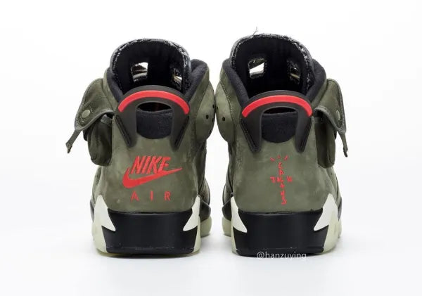 Air Jordan 6 Retro x 
Travis Scott "Cactus Jack"