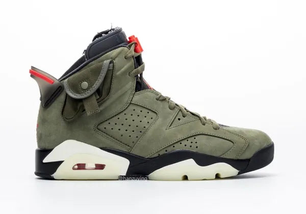 Air Jordan 6 Retro x 
Travis Scott "Cactus Jack"