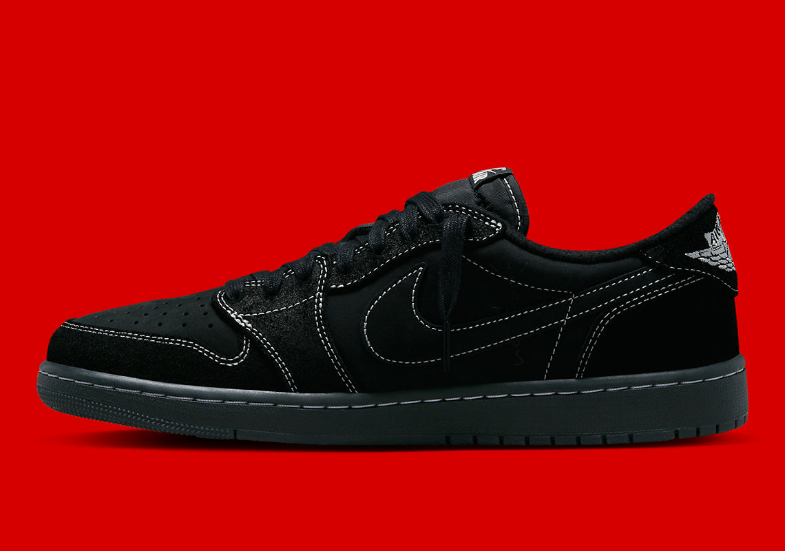 Ait Jordan 1 Retro Low OG SP x 
Travis Scott "Black Phantom"