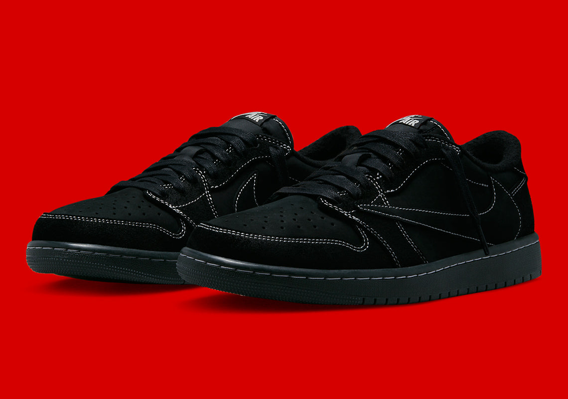 Ait Jordan 1 Retro Low OG SP x 
Travis Scott "Black Phantom"